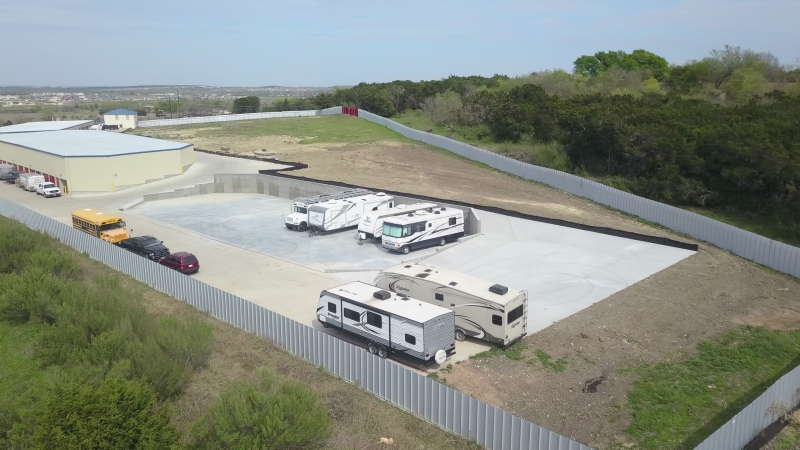 drive-up self storage facility Austin